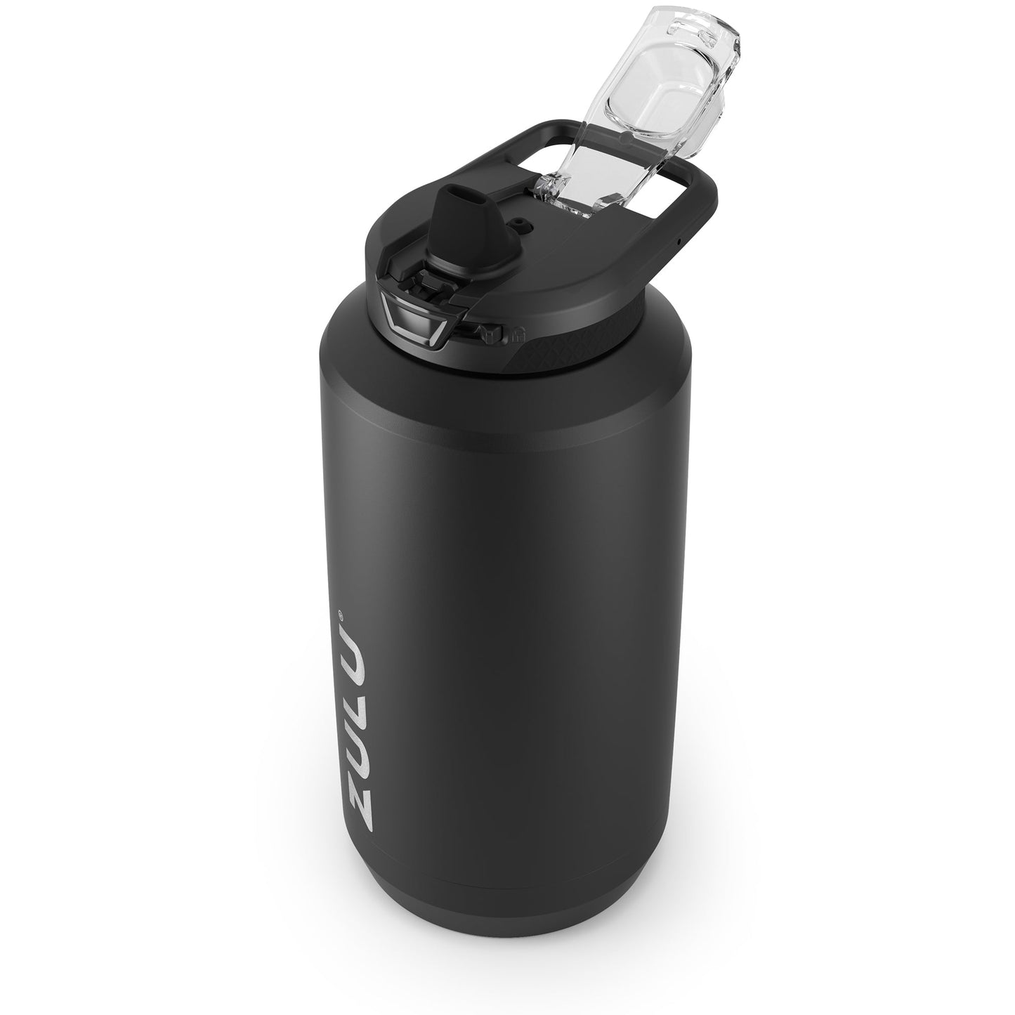 goals-stainless-steel-half-gallon-water-bottle-with-straw-k7 ZuluGoals64ozSSJug_Straw_AngleLidOpen_Keytography_Black.jpg