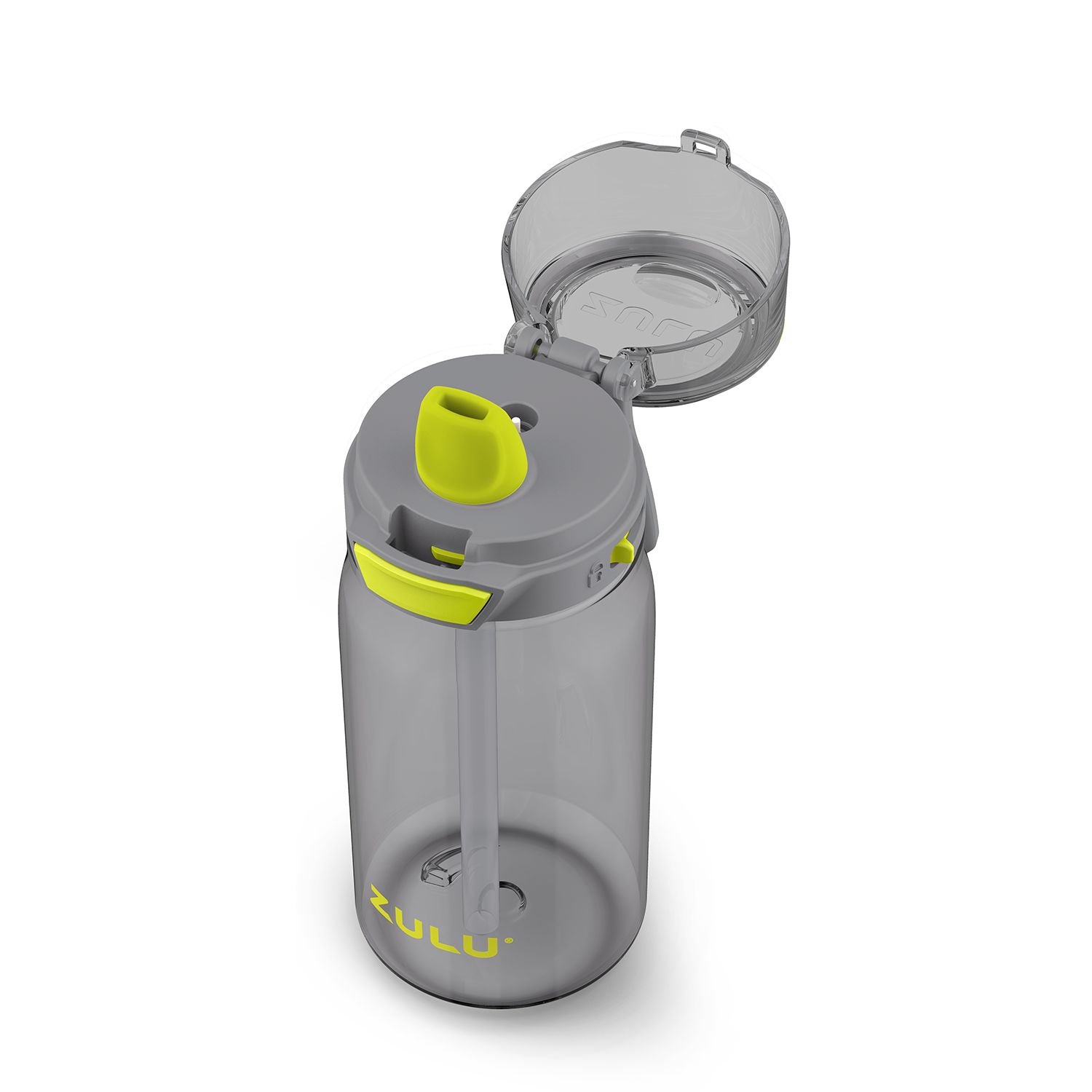 flex-16oz-tritantm-kids-plastic-water-bottle-t5 flextritangreyopen.png